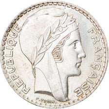 Coin, France, Turin, 20 Francs, 1933, Paris, Rameaux courts, AU(55-58), Silver