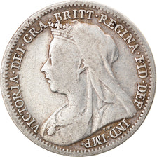 Coin, Great Britain, Victoria, 3 Pence, 1898, EF(40-45), Silver, KM:777