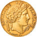 Moneda, Francia, Cérès, 20 Francs, 1851, Paris, MBC, Oro, KM:762, Gadoury:1059