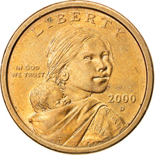 Münze, Vereinigte Staaten, Sacagawea Dollar, 2000, Denver, SS+