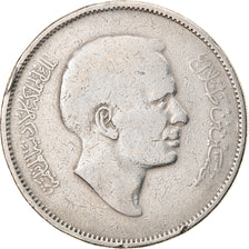 Coin, Jordan, Hussein, 100 Fils, Dirham, 1975/AH1395, VF(30-35), Copper-nickel