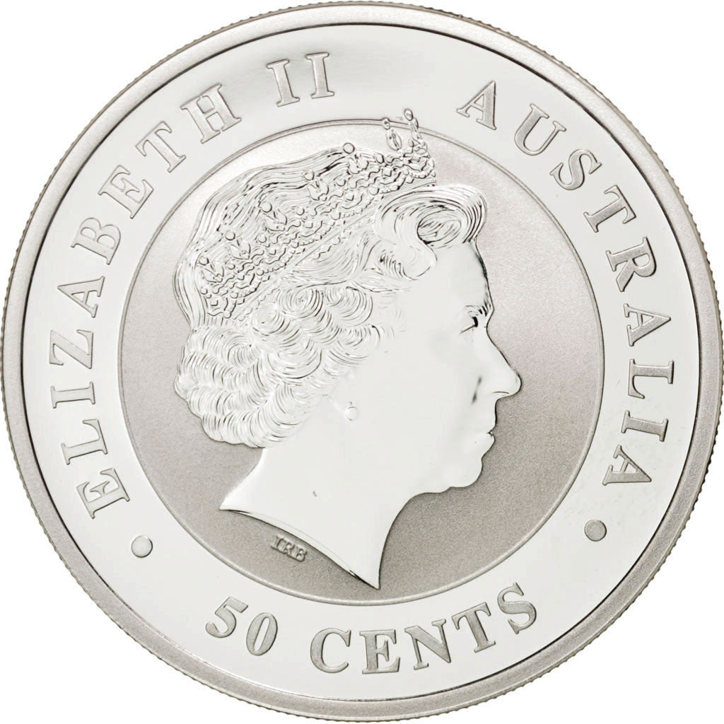 Coin, Australia, 50 Cents, 2015, MS(63), Silver, KM:New