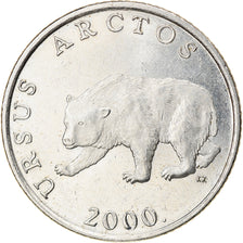 Moneta, Croazia, 5 Kuna, 2000, BB+, Rame-nichel-zinco, KM:23