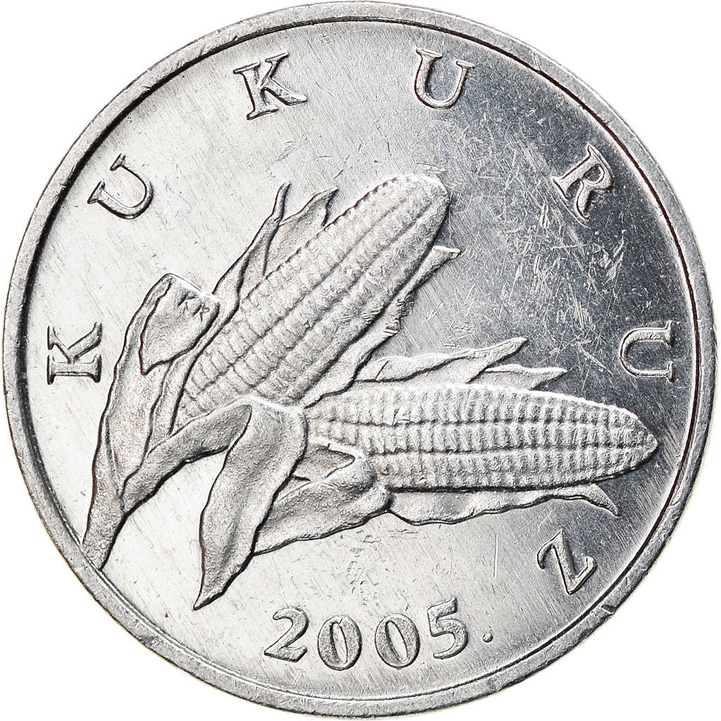 Coin, Croatia, Lipa, 2005, AU(50-53), Aluminum, KM:3