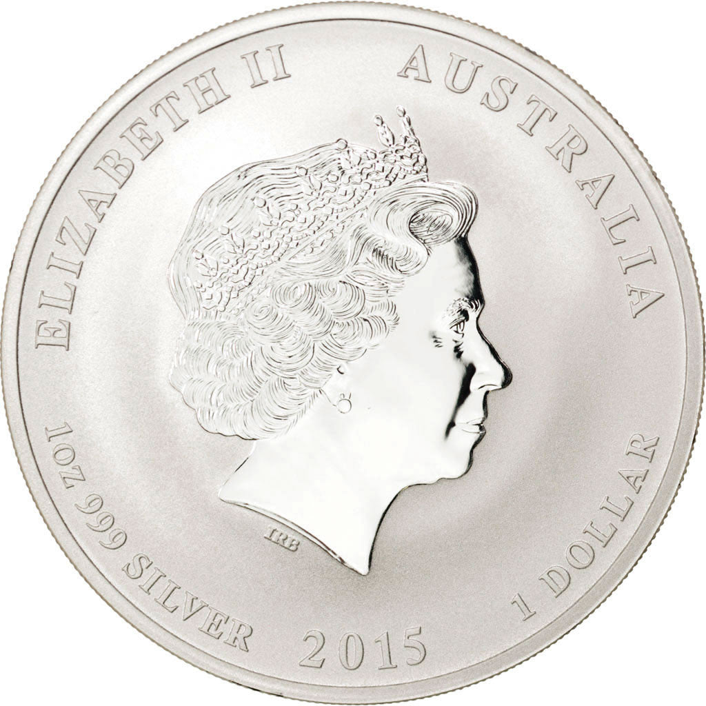 Coin, Australia, 1 Dollar, 2015, MS(65-70), Silver, KM:New