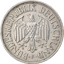 Coin, GERMANY - FEDERAL REPUBLIC, Mark, 1963, Stuttgart, EF(40-45)