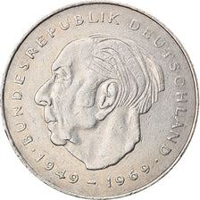 Coin, GERMANY - FEDERAL REPUBLIC, 2 Mark, 1977, Hamburg, EF(40-45)