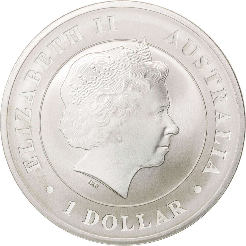 Australia, 1 Dollar, 2014, KM #New, MS(65-70), Silver, 31.51