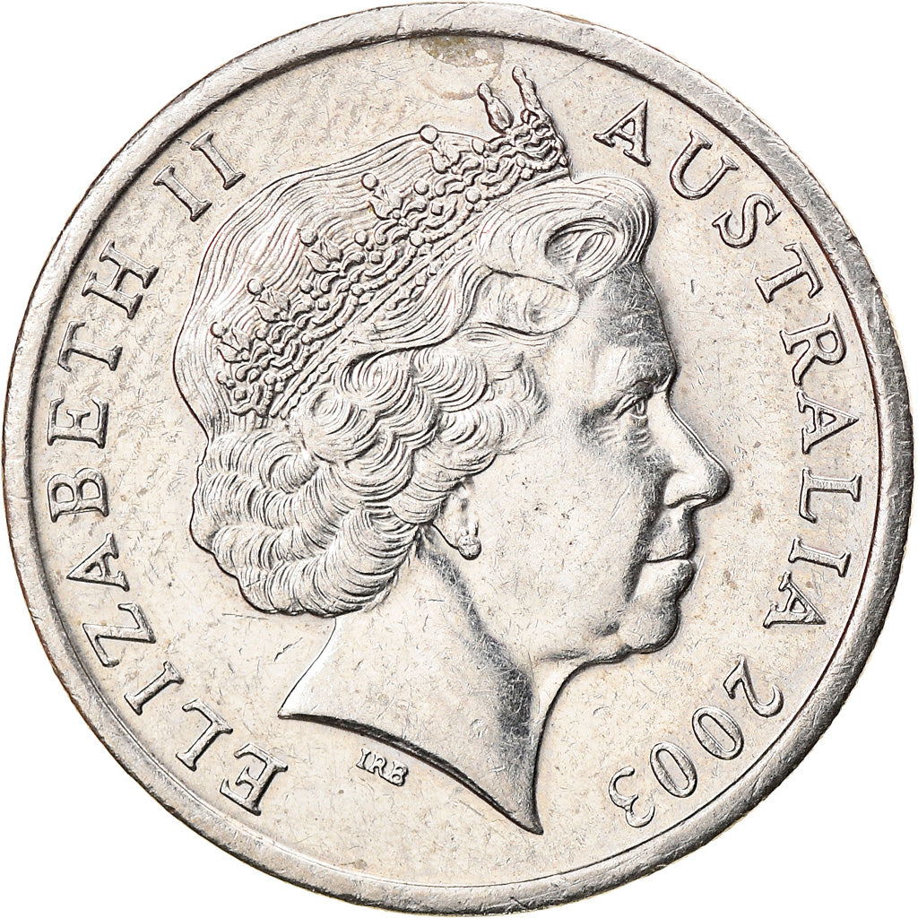 Monnaie, Australie, Elizabeth II, 10 Cents, 2003, TTB+, Copper-nickel, KM:402