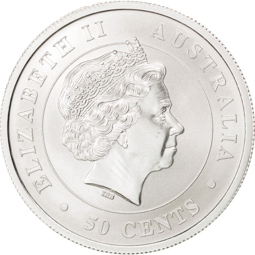 Australia, 50 Cents, 2014, KM #New, MS(63), Silver, 15.65