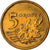Moneta, Polonia, 5 Groszy, 2002, Warsaw, BB+, Ottone, KM:278