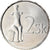Moneta, Słowacja, 2 Koruna, 2007, Kremnica, AU(55-58), Nickel platerowany