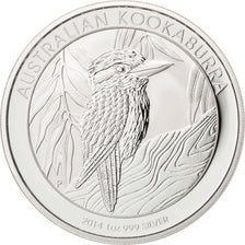 Australie, 1 Dollar Kookaburra 2014, 1 once Argent, KM 2117
