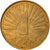 Coin, Macedonia, Denar, 1993, AU(50-53), Brass, KM:2