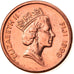 Coin, Fiji, Elizabeth II, Cent, 1999, AU(55-58), Copper Plated Zinc, KM:49a