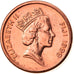 Moneta, Fiji, Elizabeth II, Cent, 1999, AU(55-58), Miedź platerowana cynkiem