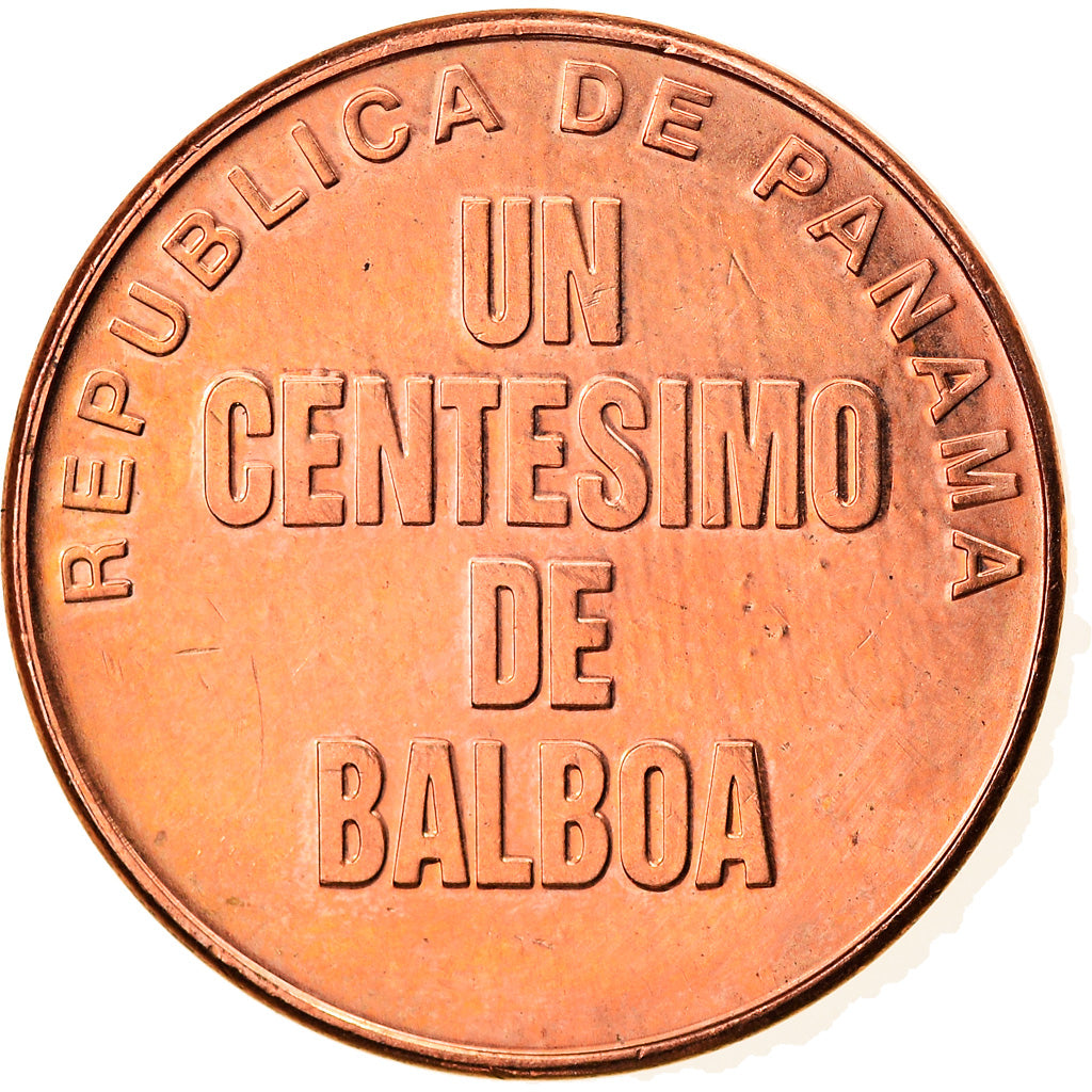 Coin, Panama, Centesimo, 1996, Royal Canadian Mint, AU(55-58), Copper Plated