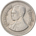 Coin, Thailand, Rama IX, Baht, BE2525(1982), EF(40-45), Copper-nickel, KM:159.2