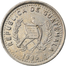 Coin, Guatemala, 5 Centavos, 1995, EF(40-45), Copper-nickel, KM:276.5