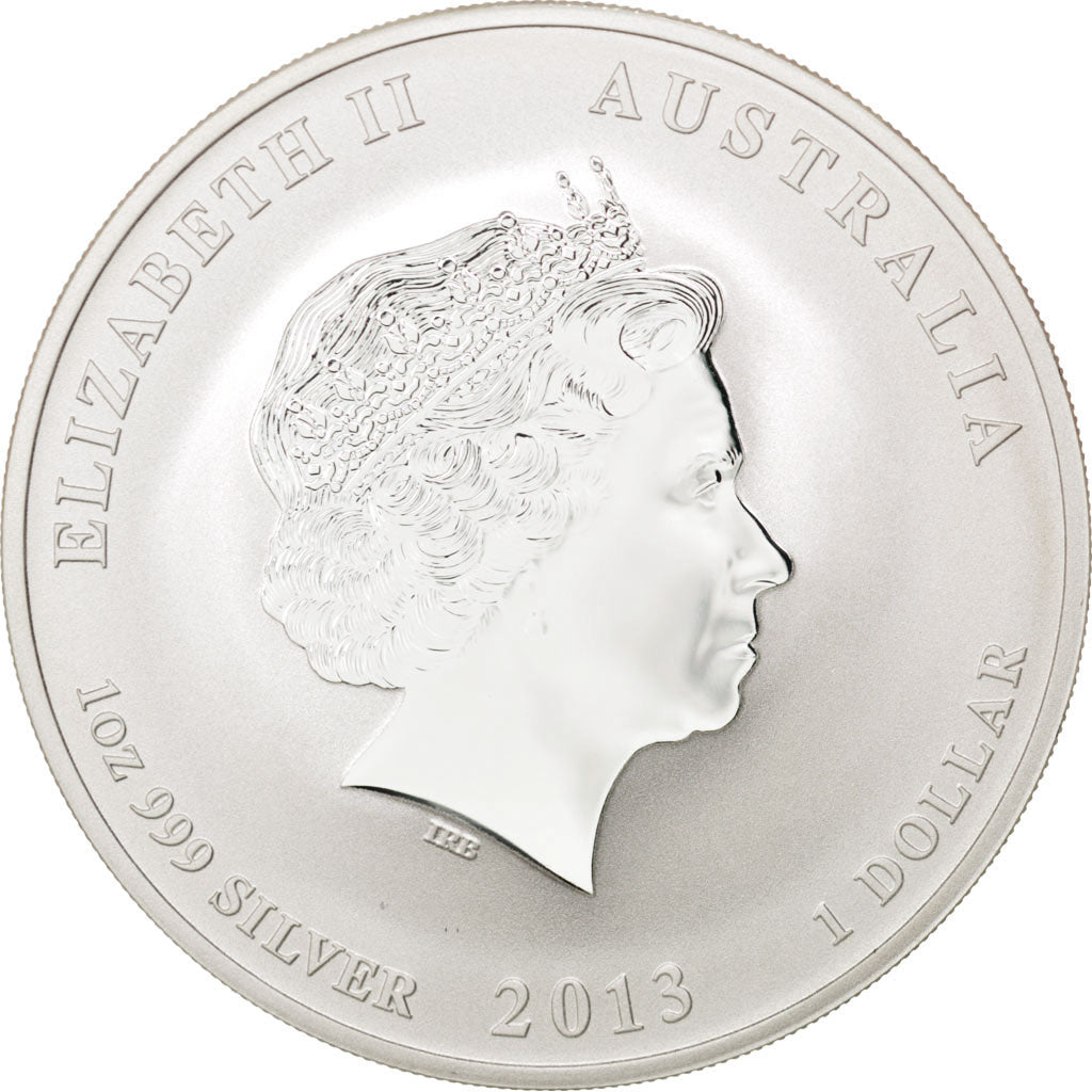 Coin, Australia, Elizabeth II, Dollar, 2013, MS(65-70), Silver, KM:1831