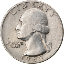 Coin, United States, Washington Quarter, 1965, Philadelphia, EF(40-45)