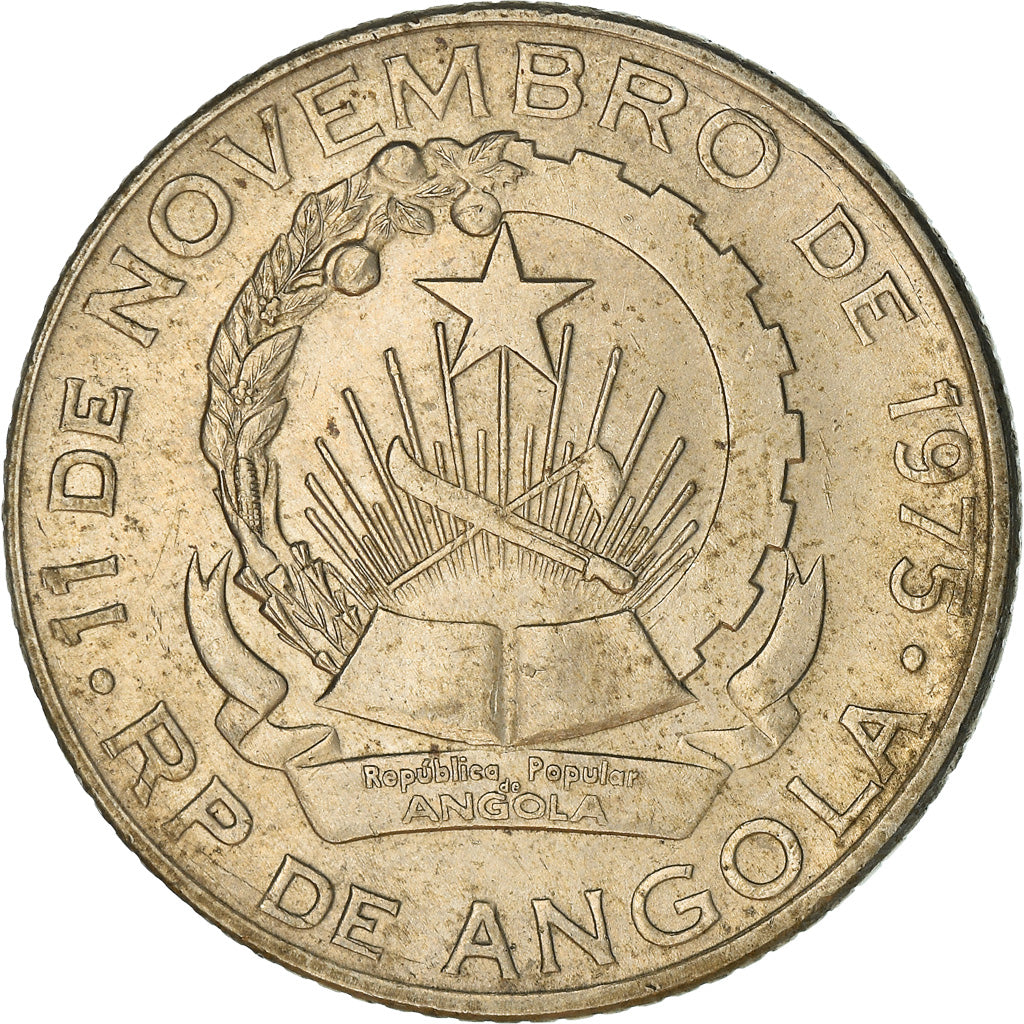 Coin, Angola, 20 Kwanzas, 1978, EF(40-45), Copper-nickel, KM:87