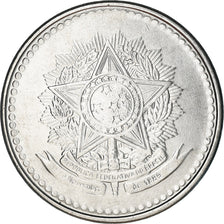 Monnaie, Brésil, 10 Cruzados, 1987, TTB+, Stainless Steel, KM:607