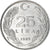 Coin, Turkey, 25 Lira, 1985, AU(55-58), Aluminum, KM:975
