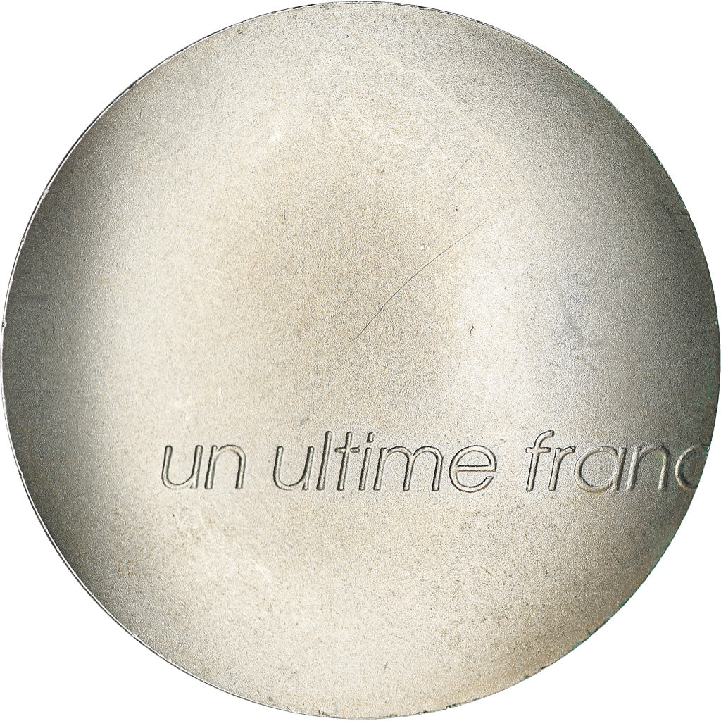Münze, Frankreich, Un Ultime Franc Starck, 2001, Paris, VZ, Silber