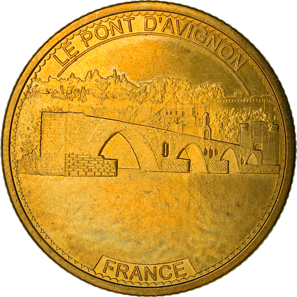 France, Jeton, Avignon - Le Pont d'Avignon, TTB+, Cupro-nickel Aluminium