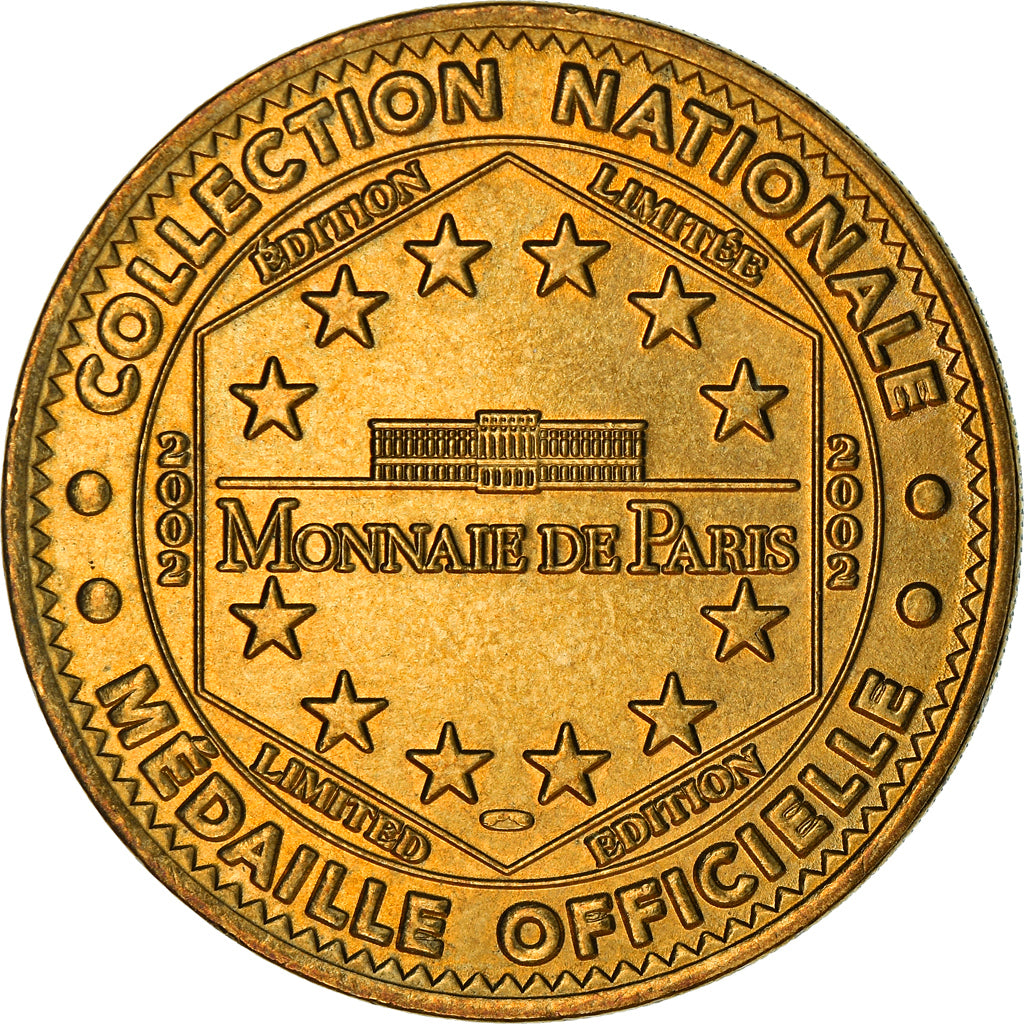 Francja, Jeton, 84/ Village des Bories - Gordes, 2002, AU(55-58), Miedzionikiel