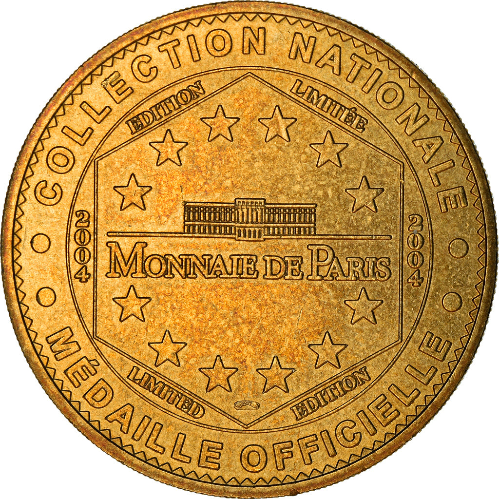Francja, Jeton, Le Panthéon, 2004, AU(50-53), Miedzionikiel Aluminium