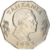 Munten, Tanzania, 5 Shilingi, 1993, PR, Nickel Clad Steel, KM:23a.2