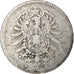 Coin, GERMANY - EMPIRE, Wilhelm I, Mark, 1880, Berlin, F(12-15), Silver, KM:7