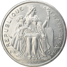 Coin, French Polynesia, Franc, 2004, Paris, AU(55-58), Aluminum, KM:11