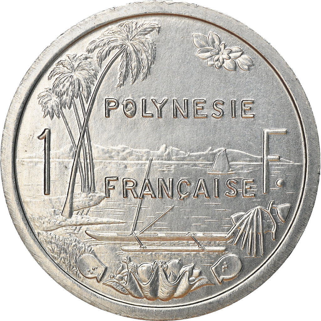 Coin, French Polynesia, Franc, 2004, Paris, AU(55-58), Aluminum, KM:11