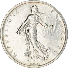 Munten, Frankrijk, Semeuse, 5 Francs, 1960, PR, Zilver, KM:926, Gadoury:770