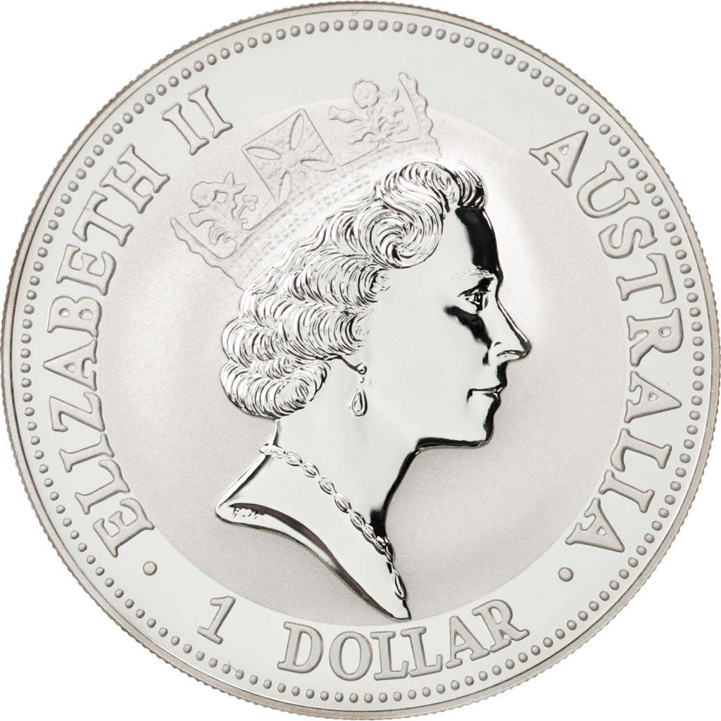 Coin, Australia, Elizabeth II, Dollar, 1992, MS(65-70), Silver, KM:164