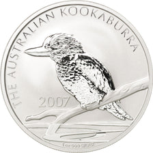 Münze, Australien, Elizabeth II, Dollar, 2007, STGL, Silber, KM:889