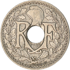 Münze, Frankreich, Lindauer, 25 Centimes, 1917, SS+, Nickel, KM:867