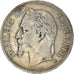 Munten, Frankrijk, Napoleon III, 5 Francs, 1868, Paris, FR+, Zilver, KM:799.1