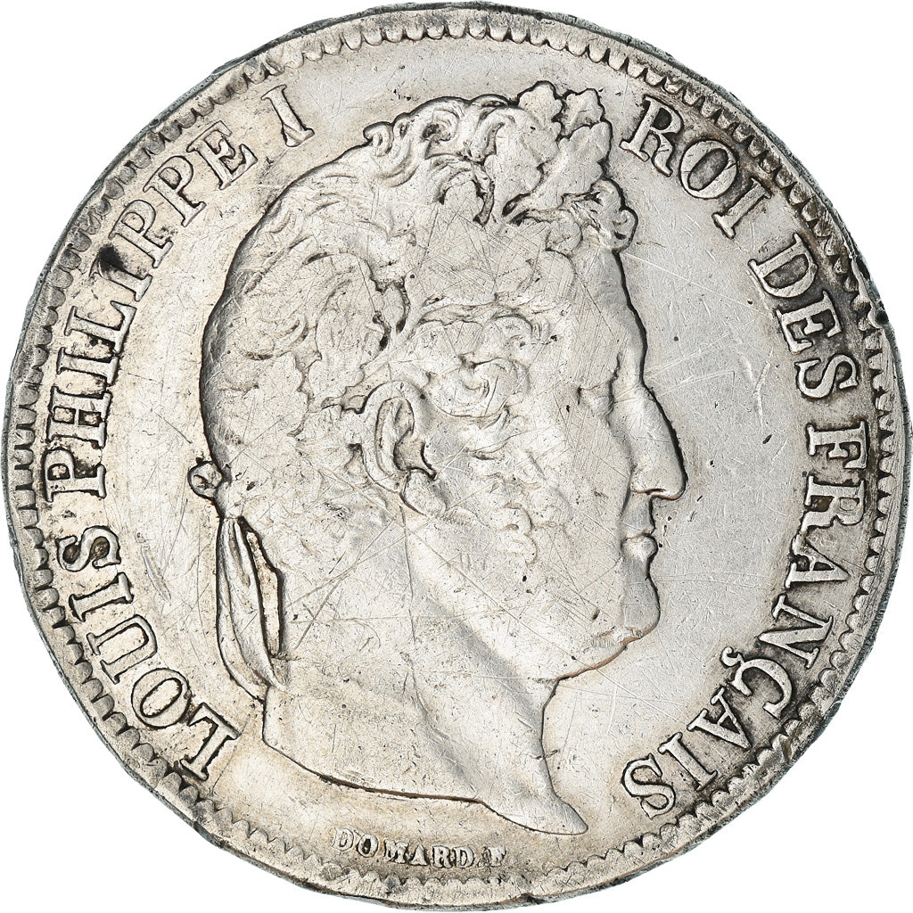 Monnaie, France, Louis-Philippe, 5 Francs, 1831, Rouen, TB+, Argent
