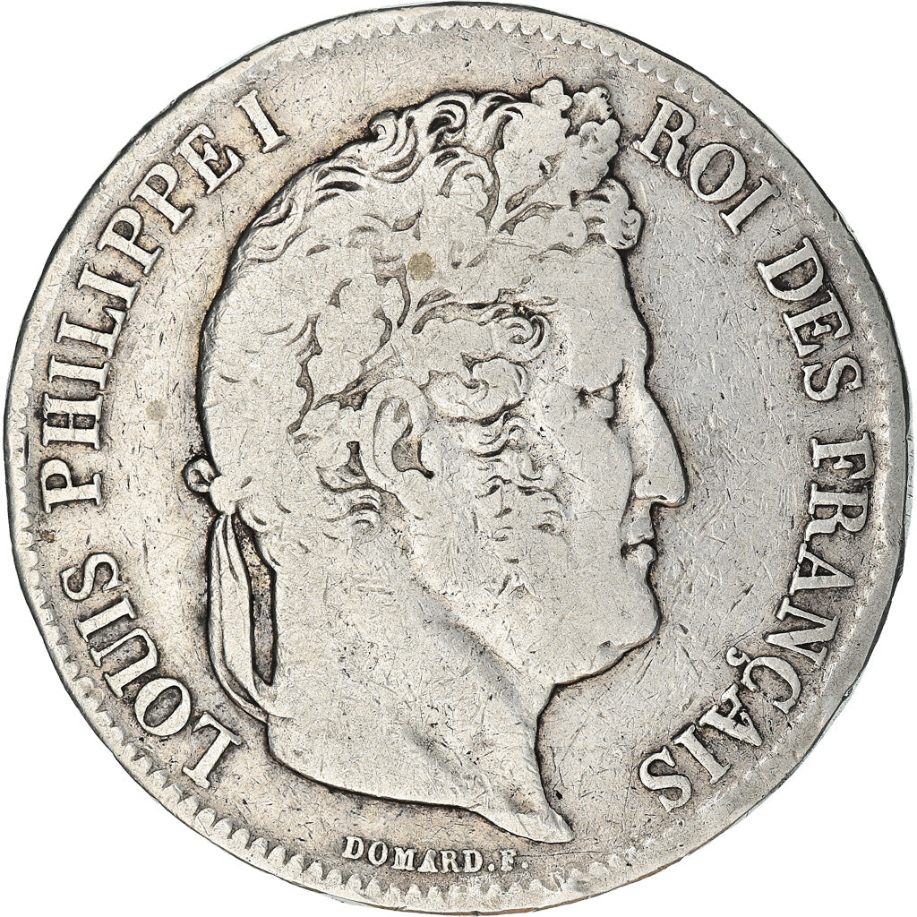 Monnaie, France, Louis-Philippe, 5 Francs, 1840, Lille, TB, Argent, Gadoury:678