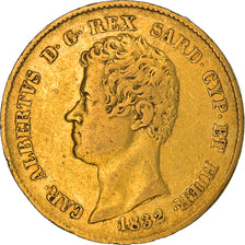Munten, Italiaanse staten, SARDINIA, Carlo Alberto, 20 Lire, 1832, Genoa, ZF