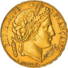 Munten, Frankrijk, Cérès, 20 Francs, 1851, Paris, PR, Goud, KM:762