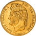 Coin, France, Louis-Philippe, 20 Francs, 1844, Paris, AU(50-53), Gold, KM:750.1