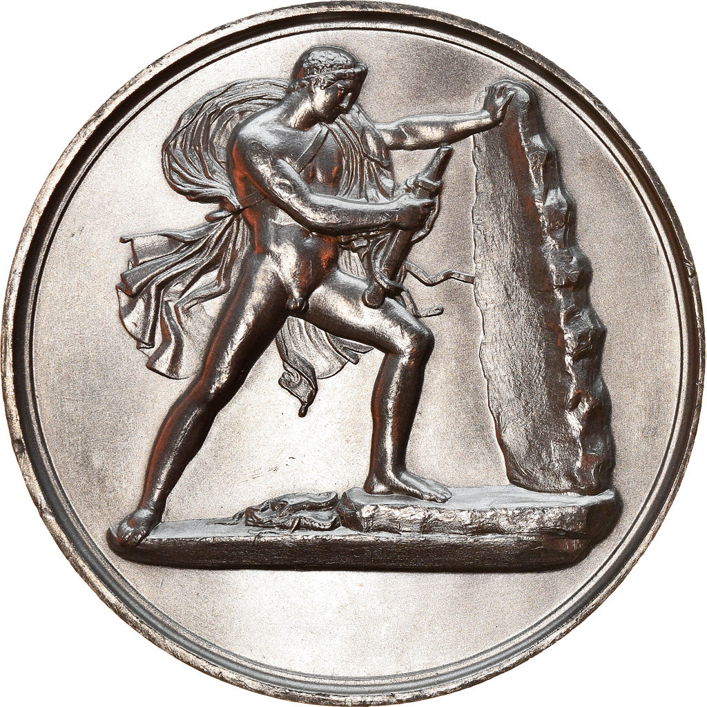 Francia, medaglia, Gravure, Grand Prix de Rome, Thésée, Arts & Culture, 1976