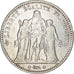Münze, Frankreich, Hercule, 5 Francs, 1876, Paris, S+, Silber, KM:820.1