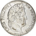 Moeda, França, Louis-Philippe, 5 Francs, 1833, Rouen, VF(30-35), Prata