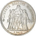 Moeda, França, Hercule, 5 Francs, 1875, Paris, AU(55-58), Prata, KM:820.1